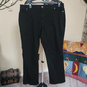 CJ Banks black jeans sz 18W